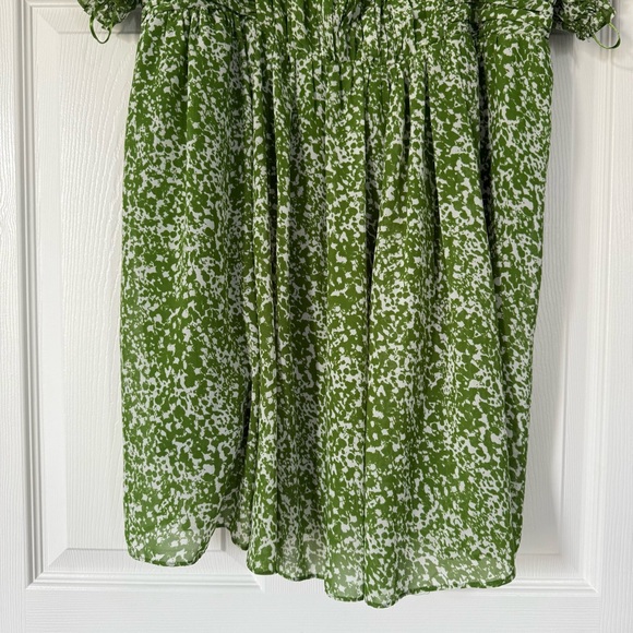 Abercrombie & Fitch Green Patterned Mini Dress - Picture 5 of 13